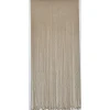 RIDEAU DE PORTE COTON POLYESTER FICELLE TRESSEE 90X200 JUTE