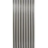 RIDEAU DE PORTE PLASTIQUE 90X220CM TAUPE BLANC
