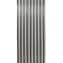 RIDEAU DE PORTE PLASTIQUE 90X220CM TAUPE BLANC