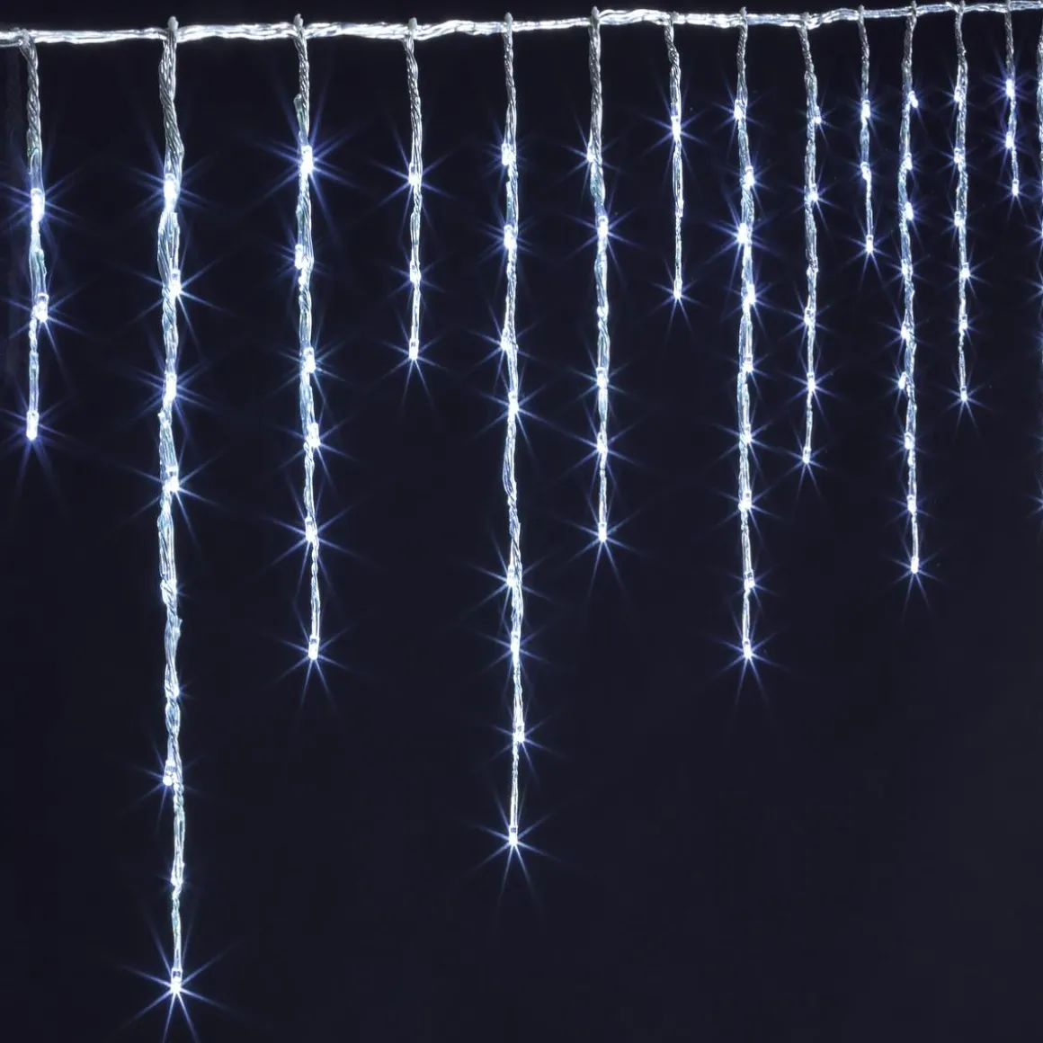 RIDEAU ELECTRIQUE EXTERIEUR 600LEDS BLANC FROID