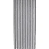 RIDEAU PORTE CHENILLE BICOLORE 90X210CM GRIS CLAIR FONCE