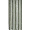 RIDEAU PORTE CHENILLE BICOLORE 90X210CM VERT CLAIR FONCE
