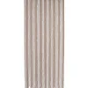RIDEAU PORTE CHENILLE BICOLORE 90X210CM TAUPE BEIGE
