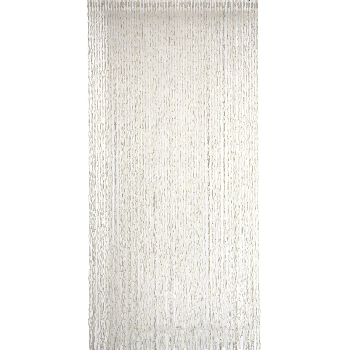 RIDEAU PORTE COTON POLYESTER BOUCLE 90X200CM NATUREL