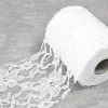 ROULEAU DENTELLE 10 CM X 10M BLANC