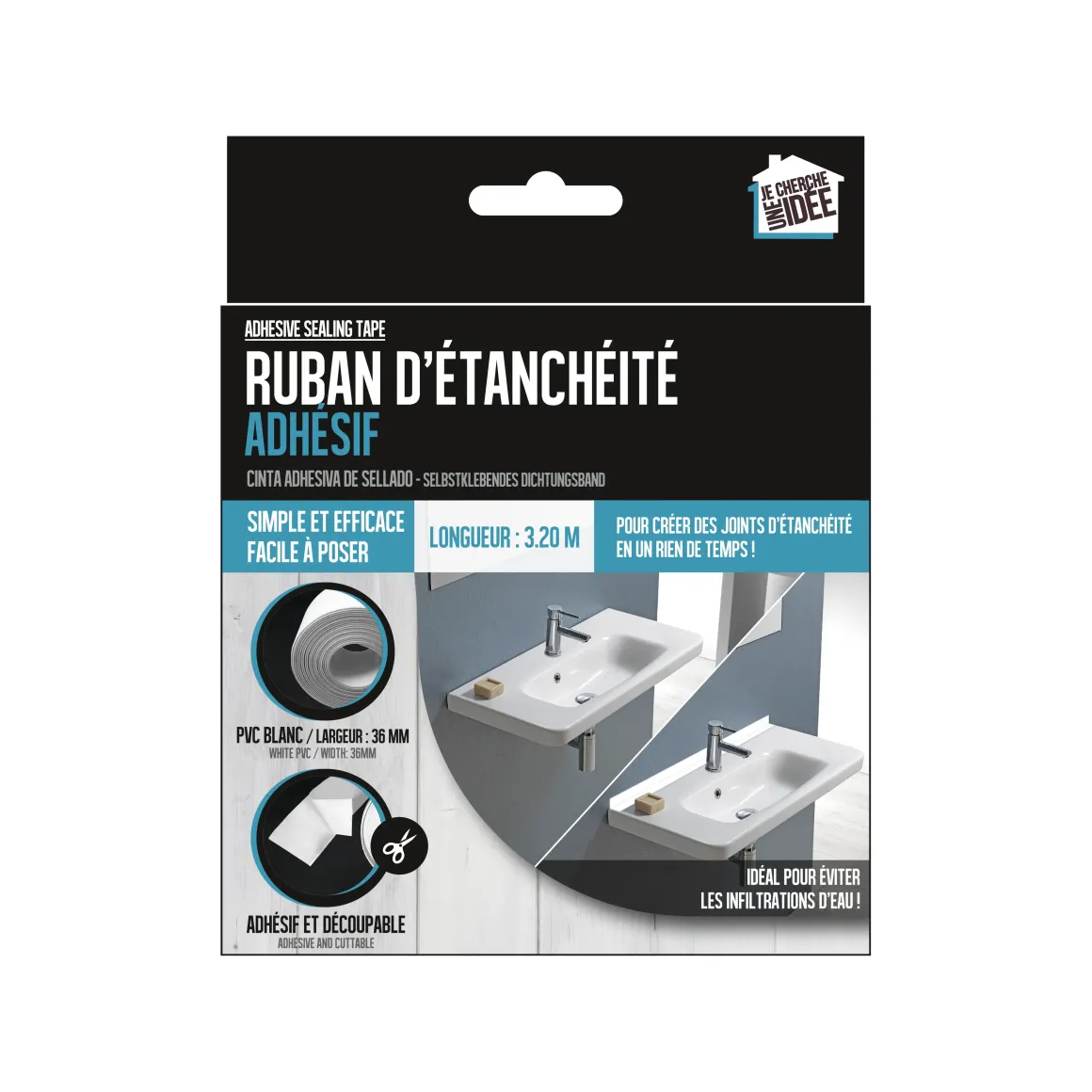 RUBAN ETANCHEITE AUTO ADHESIF L.320CM