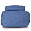 SAC A DOS UNISEXE EN TEXTILE BLEU DE MARQUE KINSTON