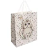 SAC CADEAU DOUCEUR NEIGES D.26.7X12.5X33CM