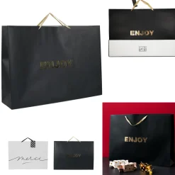 SAC CADEAU FESTIF GRAND MODELE 70X18X50CM