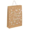 SAC CADEAU KRAFT HOLOGRAPHIQUE D.33X10.2X45.5CM