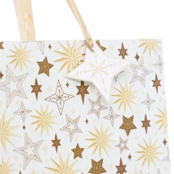 SAC CADEAU NOEL DES MAGES D.26X12.7X32.4CM