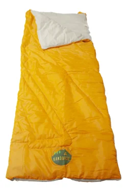 SAC DE COUCHAGE DE CAMPING KANDBASE ENFANT ORANGE
