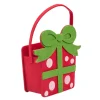 SAC FEUTRINE CADEAU DE NOEL 23X18CM