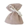 SACHET TOILE PASTEL X4 PIECES ROSE