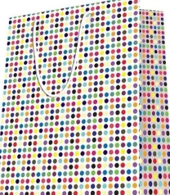 SAC KDO POINTS COLORES MF 26X32CM