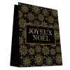 SAC KDO TEINTE MASSE JOYEUX NOEL GF 32X40CM