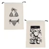 SAC MAILLOTS BAIN VOYAGE IMPRIME HOMME FEMME NATUREL