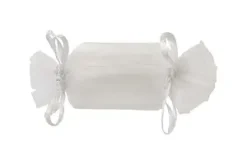 SAC ORGANZA FORME BONBON X6 PIECES