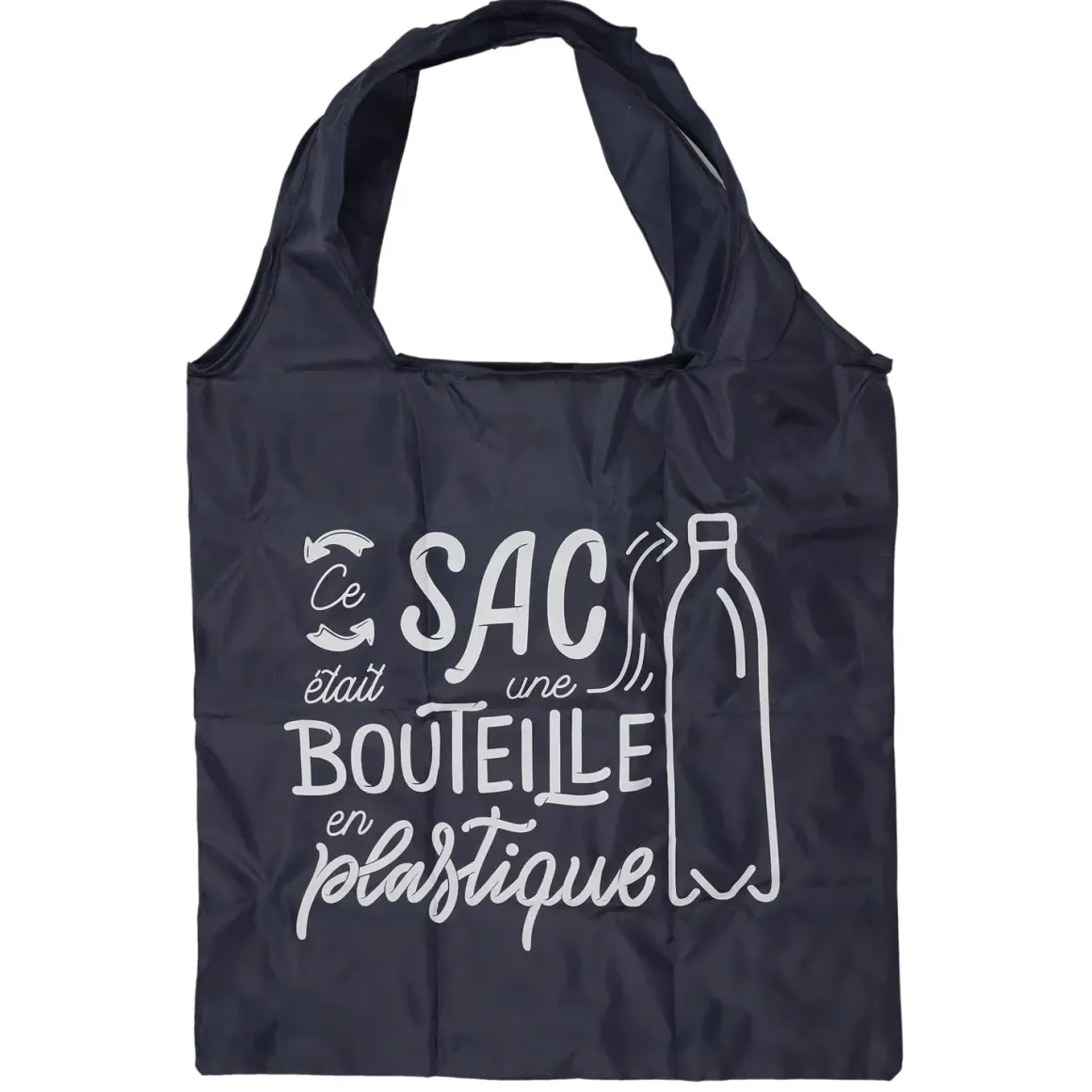 SAC SHOPPING PLIABLE RECYCLE 38X60CM