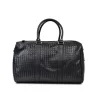 SAC WEEK END TRESSE 45X27X15CM NOIR