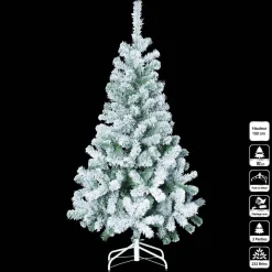 SAPIN FLOQUE H.150CM