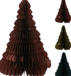 SAPIN NOEL PAPIER ORIGAMI H.40CM