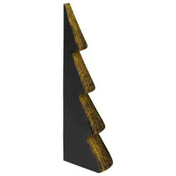 SAPIN PAPIER NOIR H.30CM