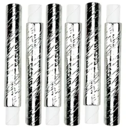6 SARBACANES SECURISEES ARGENT