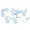 SEMIS DE TABLE BIBERON BEBE EN BOIS X28 PIECES BLEU