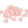 SEMIS DE TABLE COEUR BOIS X30 PIECES ROSE