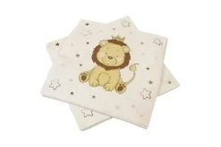 SERVIETTE PAPIER LION COURONNE 33X33CM X20 PIECES