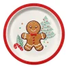 SET 6 ASSIETTES RONDES PETIT BISCUIT D.23CM