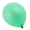SET 10 BALLONS  LATEX NATUREL D.30CM VERT CLAIR
