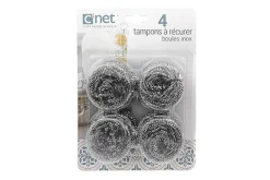 SET 4 BOULES INOX
