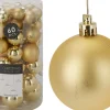 SET 60 BOULES NOEL OR