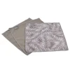 SET 3 CHIFFONS MICROFIBRE 30X30CM VEGETAL