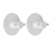 SET 2 CROCHETS ROND 3M BLANC