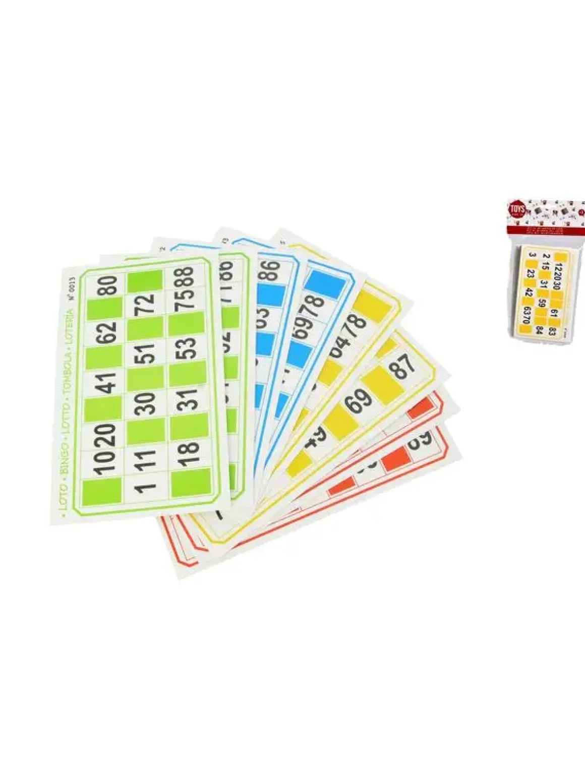 SET DE 48 CARTES DE LOTO