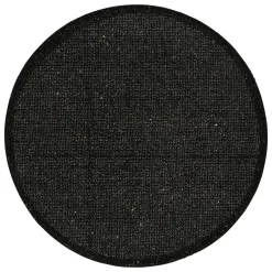 SET DE TABLE JUTE PAILLETTE 38CM NOIR