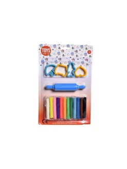 SET PATE MODELER 12 BATONNETS 10GR ET 4 MOULES ET ROULEA