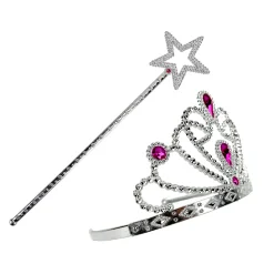 SET PRINCESSE ISABELLE TIARE ET BAGUETTE