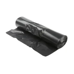 SET 10 SACS POUBELLE 100L LIENS COULISSANTS NOIR