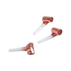 SET 6 SANS GENES H.11.5CM ANNIVERSAIRE ROSE GOLD