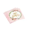 SET 20 SERVIETTES IMPRIMEES BOHO CHAT 33X33CM