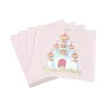 SET 20 SERVIETTES PAPIER 3 PLIS 33X33CM PRINCESSE CHEVAL