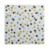 SET 20 SERVIETTES 3 PLIS 33X33CM CONFETTIS EN FOLIE