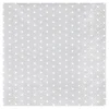 SET 20 SERVIETTES 3 PLIS 33X33CM ETOILE ARGENT