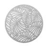 SET TABLE 38CM AJOURE PAILLETTES ELINOR ARGENT