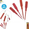 SET 4 TOUNEVIS MANCHE CAOUTCHOUTE