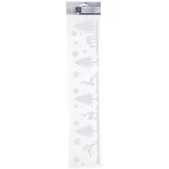STICKER FLOQUE BANDEROLE 58CM